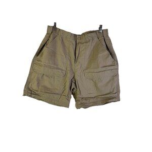 Vintage 90s The North Face Mens Large Cotton Chino Distressed Cargo Shorts
